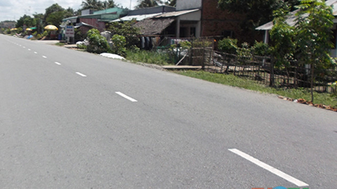 Hiện trường xảy ra vụ hỗn chiến.