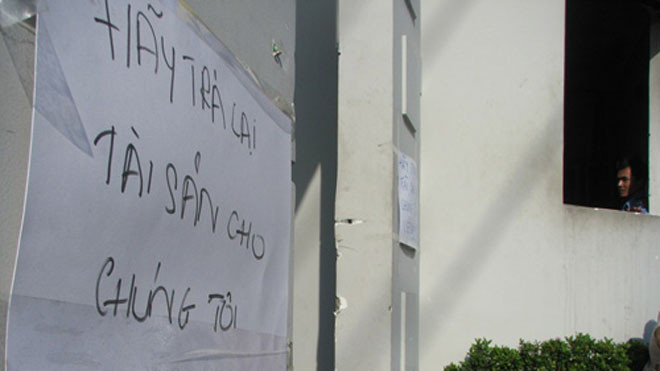 Một doanh nghiệp vận động người hôi của trả lại tài sản 