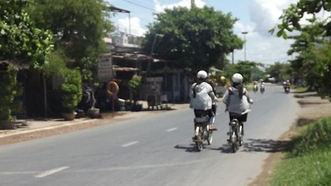 Đoạn đường nữ sinh thường hay bị tấn công. 