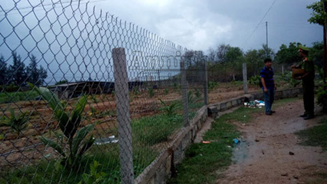 Hiện trường nơi em Sơn tử vong