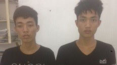 Hùng - Dũng tại cơ quan công an.