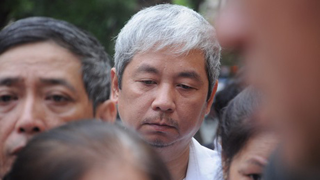 Ông Cương có ngoại hình hao hao giống anh trai Nguyễn Đức Kiên. 