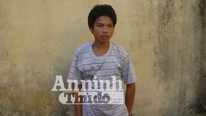 Đối tượng Kha Văn Kỳ, kẻ đã giết hại anh trai của mình. Ảnh: An ninh thủ đô.