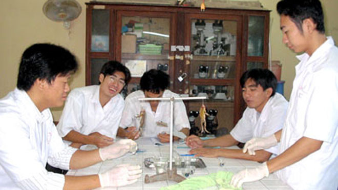 Tỷ lệ "chọi" của khối trường ĐH Y - Dược luôn cao.