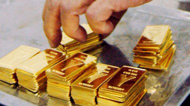 Hôm nay, giá vàng giảm mạnh