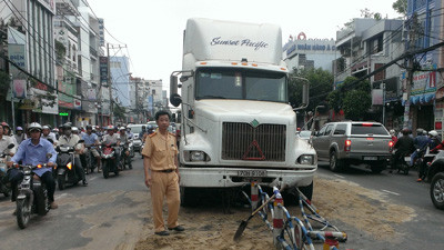 Hiện trường tai nạn