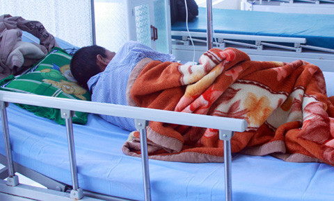 Nạn nhân đang được điều trị tại bệnh viện