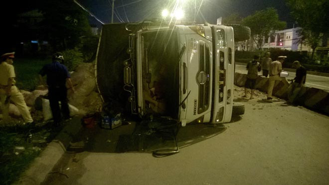 Hiện trường vụ tai nạn