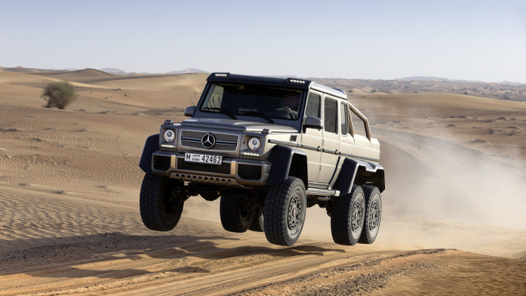 Mercedes ngừng sản xuất xe G63 AMG 6x6