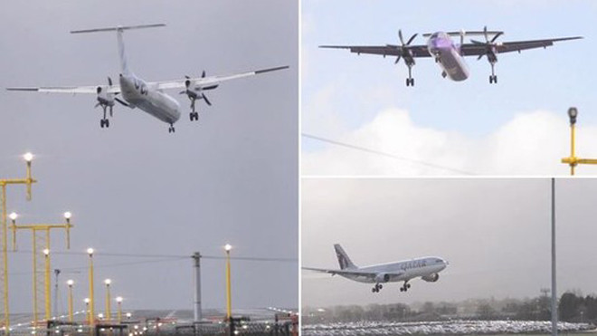 Phi công “xé gió” hạ cánh máy bay tại Manchester