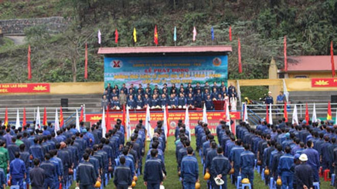 Phát động hưởng ứng ”Tuần lễ Quốc gia về AT-VSLĐ-PCCN năm 2015”.