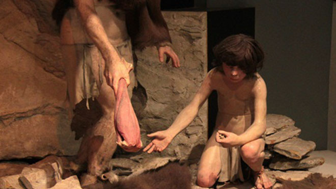 Mô phỏng cuộc sống của người cổ đại. Ảnh: Flickr