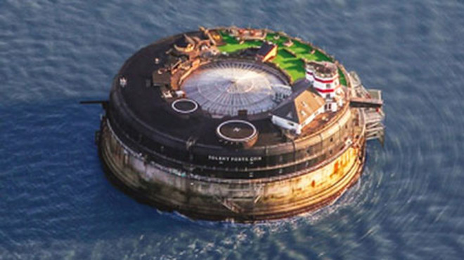 Khách sạn No Man’s Fort. (Nguồn: Amazing Venues)