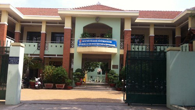 Trung tâm Nuôi dưỡng bảo trợ trẻ em Linh Xuân (Q.Thủ Đức, TP.HCM), nơi xảy ra vụ việc - ảnh: Ngọc Lê