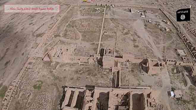 TP Hatra bị phá hủy