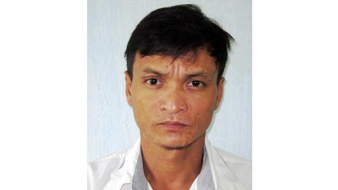 Bị can Trần Quốc Hùng tại cơ quan điều tra. 