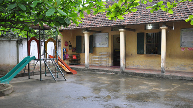 Ngôi trường nơi các cháu đang học chả khác nào một cái nhà kho.