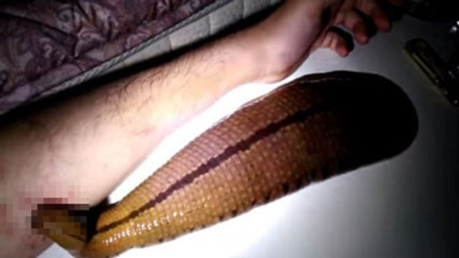 Hình ảnh cắt từ đoạn clip đang lan truyền trên mạng.