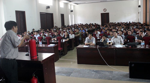 Than Mạo Khê: Tập huấn nghiệp vụ AT - VSV năm 2015