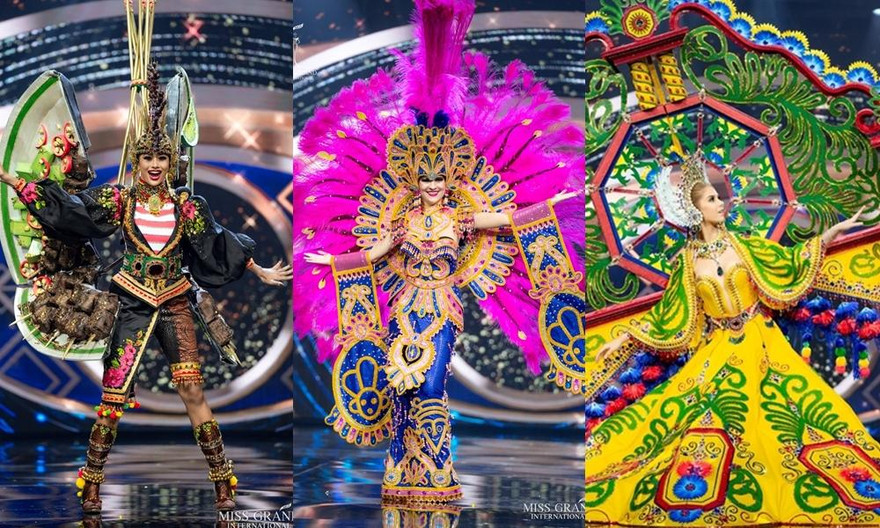 Ngọc Thảo và dàn đối thủ biến sân khấu Miss Grand International 2020 thành lễ hội Carnival