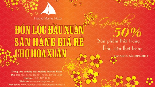 Rực rỡ sắc xuân tại hội chợ hoa Hạ Long 