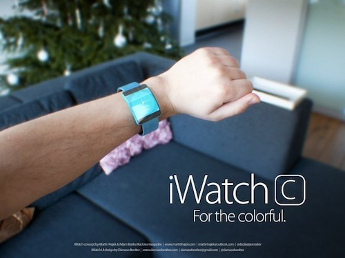 Thiết kế Apple iWatch theo phong cách iPhone