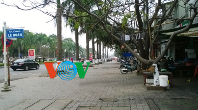 Hiện trường vụ việc. Ảnh: VOV giao thông