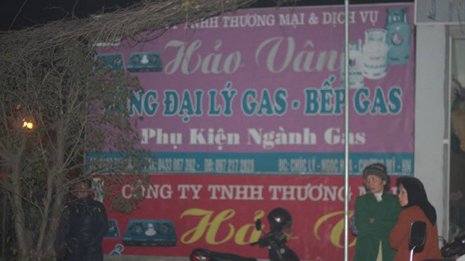 Hiện trường vụ việc. Ảnh: CTV