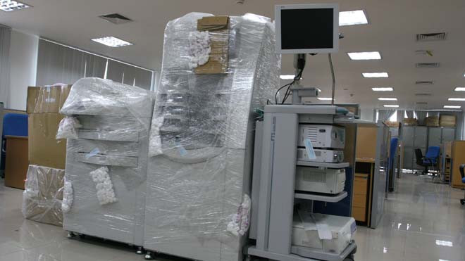 Cỗ máy Hitachi được sản xuất từ năm 1997 được tuồn vào Việt Nam