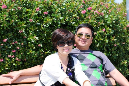 Vợ chồng Chí Trung - Ngọc Huyền