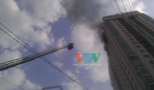 Chung cư Phúc Thịnh nơi xảy ra hỏa hoạn
