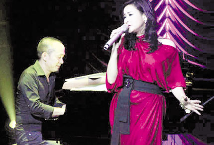 Dù vợ chồng Thanh Lam - Quốc Trung đã hết duyên nhưng vẫn còn mối dây ràng buộc con cái. Ảnh: TL