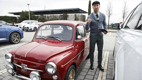 Anh trai tặng xe cổ cho thủ quân Real làm quà sinh nhật