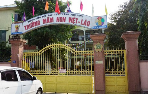 Ngôi trường nơi xảy ra vụ việc phụ huynh đánh giáo viên đang mang bầu nguy cơ sảy thai.