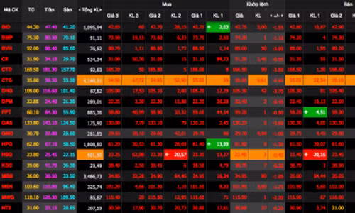 Đà lao dốc của thế giới khiến thị trường chứng khoán Việt Nam giảm mạnh ngay nửa tiếng đầu mở cửa.