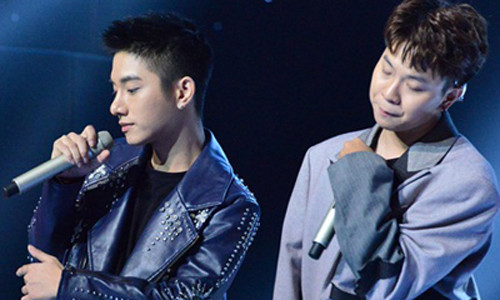 Juun Đăng Dũng và RTee (phải).