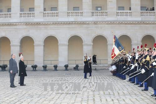 Sáng 26/3, Lễ đón chính thức Tổng Bí thư Nguyễn Phú Trọng được tổ chức trọng thể theo nghi thức dành cho nguyên thủ quốc gia.