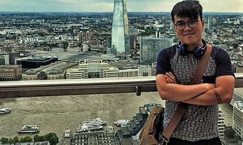 London nhìn từ Sky Garden. Ảnh: Nguyễn Xuân Mẫn