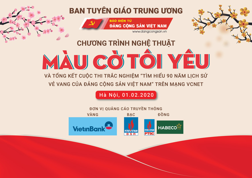 Tưng bừng đón Xuân cùng chương trình nghệ thuật 'Màu cờ tôi yêu'