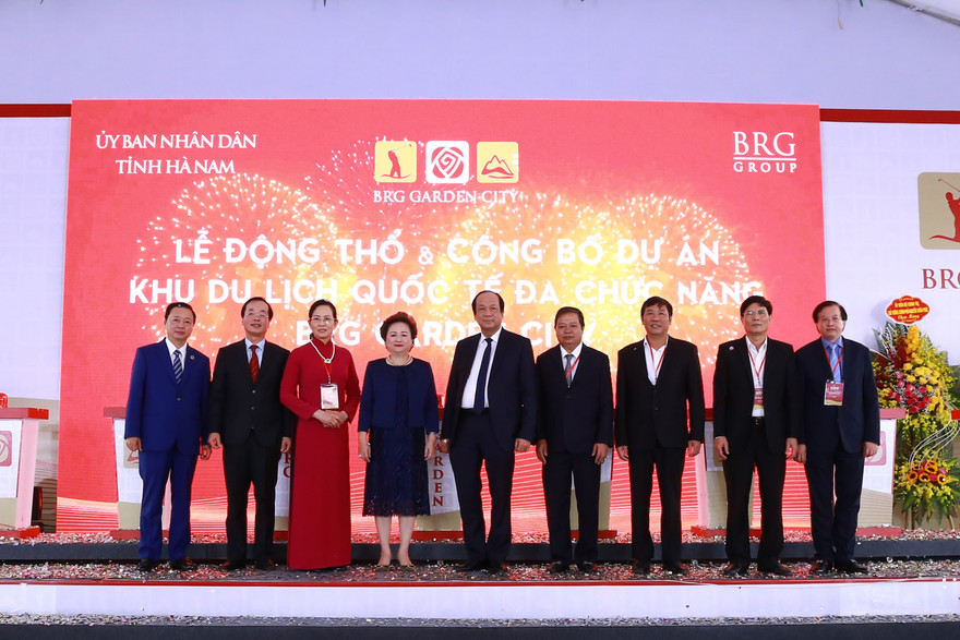 Động thổ và công bố dự án khu du lịch quốc tế đa chức năng BRG Gaden City