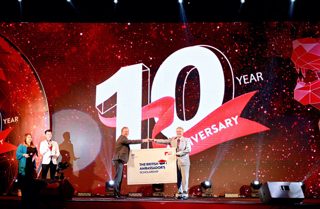 Trường Đại học Anh Quốc Việt Nam kỷ niệm 10 năm thành lập