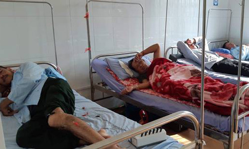 Tính đến thời điểm hiện tại số người nhập viện sau khi ăn cỗ cưới vẫn tiếp tục tăng. Ảnh: PV