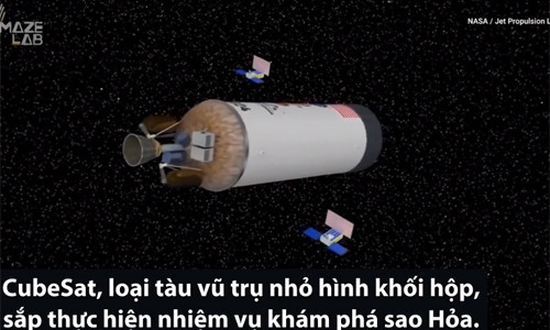 Bộ đôi tàu vũ trụ NASA sắp khám phá sao Hỏa