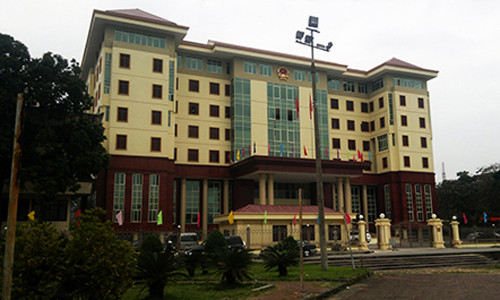 Trụ sở làm việc UBND tỉnh Hà Giang.