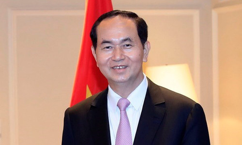 Chủ tịch nước Trần Đại Quang. (Ảnh: Nhan Sáng/TTXVN)