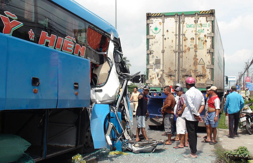 Hiện trường vụ tai nạn