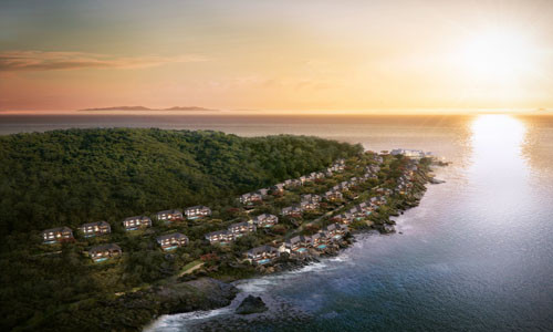 Hoàng hôn hùng vĩ tại Mũi Ông Đội