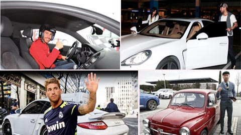 Thủ quân Real sở hữu bộ sưu tập xế hộp trị giá 2 triệu bảng