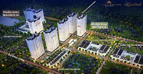  Tổng mặt bằng kiến trúc cảnh quan The Jade Orchid