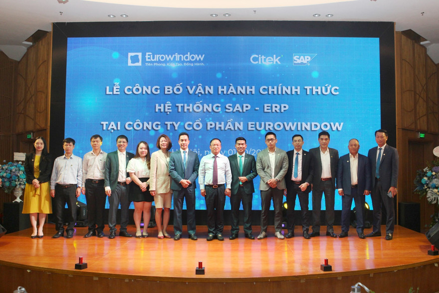 Eurowindow công bố vận hành chính thức hệ thống SAP S4/HANA kể từ 9h00 ngày 01/10/2020